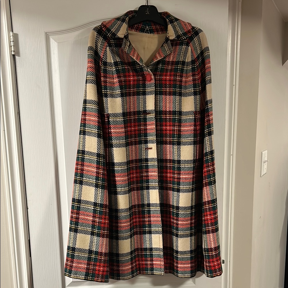 Strathay Original Plaid Hooded Cape